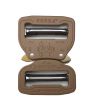 AustriAlpin 38mm / 1.5" Coyote Brown Cobra Buckle - Male Adjustable - Female Adjustable FC38CVV