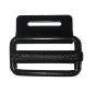Black Plain Roll Pin Belt Buckle 