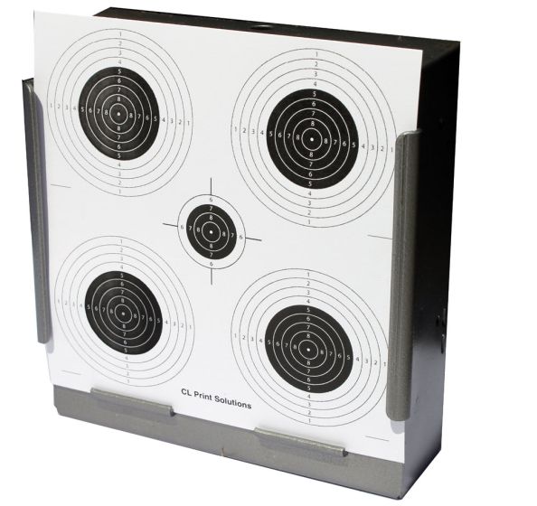 100 x Five Circle Competition Targets 17cm x 17cm 