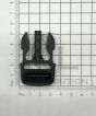 Duraflex Black Mojave Quick Attach Surface Mount Buckle 25mm - 1" 
