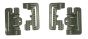 Pair of Black ROC 40 - Rapid Open Connector Open