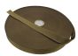 Coyote Brown 25mm / 1" Plain Weave Webbing 50 Metre Roll