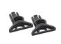 Tactical Helmet Rail Black Goggle Swivel Clips 36mm  pair