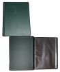 UKOM Green 30 page A4 Nyrex / Nirex Folder Document Holder 