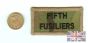 Multicam / MTP 5th Fusiliers Shoulder Flash (TRF)
