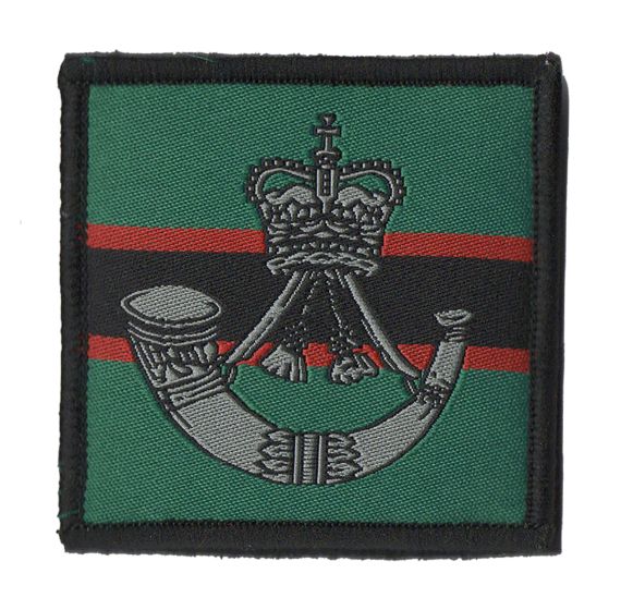 Rifles Velcro Backed Unit ID Patch