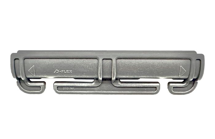 Duraflex Quick Attach Split Bar Quick Release FEMALE ONLY Tubes V2 - Double Slot (Wolf Grey)