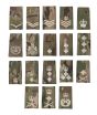 Multicam / MTP Rank Slide Epaulette - Ivory Thread  (All Ranks)