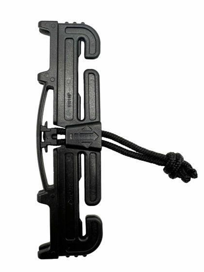 Duraflex Quick Attach Split Bar Quick Attach Buckle Tubes V2 - Double Slot Black Male ONLY