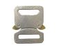 AustriAlpin 25mm / 1" Polished Cobra Buckle - Male Fixed Female Fixed FC25AFF