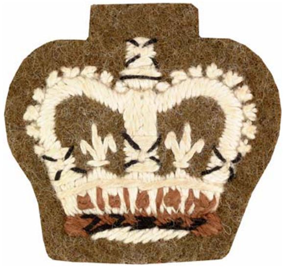 Staff / Colour Sergeant No. 2 Dress Crown