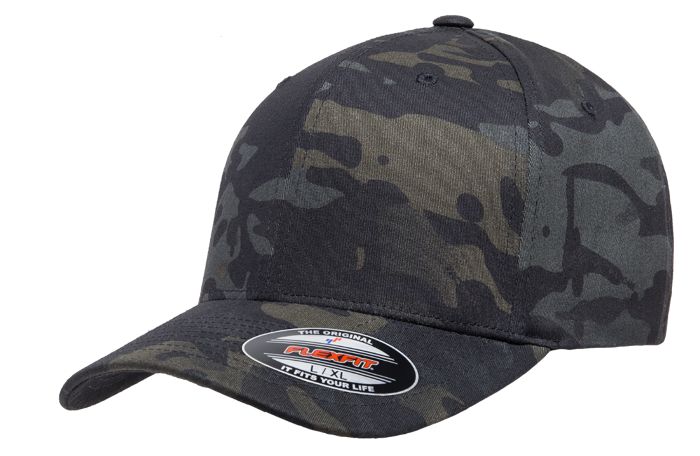 Official Flexfit Crye Multicam Black Cap