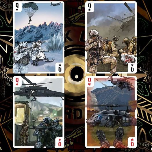 Quick Draw Card Company Special Forces Playing Cards