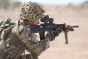 2nd Battalion Royal Anglian Regiment Tactical Recognition Flash on soldier