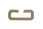 Duraflex Tan499 IRR 25mm - 1" Split Loop  (Square Ring / Common Loop)