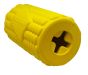 Sodapup Corn on the Cob Treat Dispenser and Chew Toy - Medium - Yellow