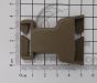 Duraflex Tan 499 Mojave Quick Attach Surface Mount Female Half Buckle 25mm - 1" 