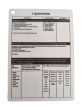 A6 - 7 Questions Plastic Battle Slate Card
