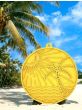 sun-and-sea-lick-mat-yellow-forward-facing-view-with-a-tropical-island-in-the-background