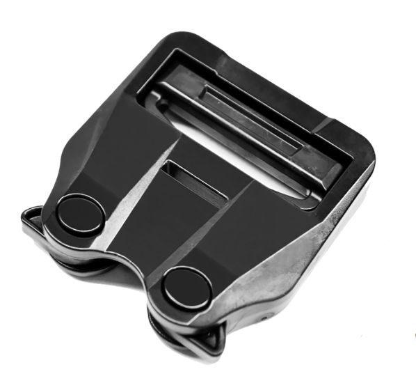 AustriAlpin / ITW Black GT Cobra Female Adjustable 38mm - 1 1/2" FG38MWV (Plastic Half Buckle)