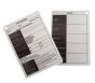A6 - Printed Section Ammo / Casualty State Plastic Battle Slate Card (Double Sided)