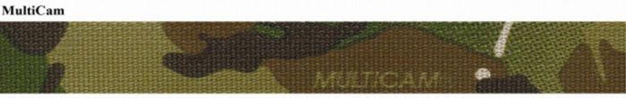 Single Sided Crye Multicam 25mm / 1" Webbing