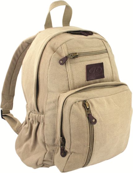 Highlander Salem Canvas Backpack 18L