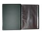 UKOM Green 30 page A4 Nyrex / Nirex Folder Document Holder open