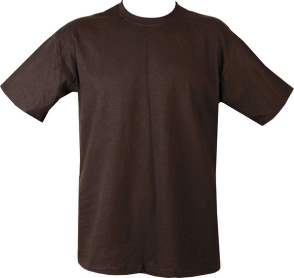 Adults Black Military T-Shirt 