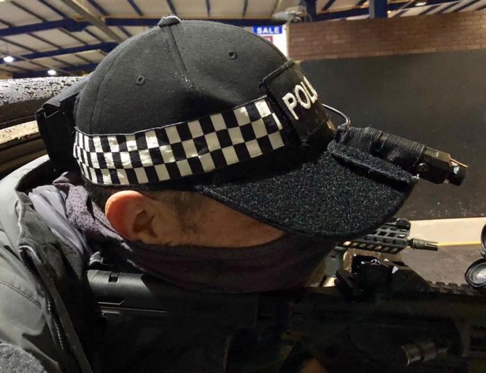 UKOM Police / CTSFO Issue Firearms Baseball Cap for Axon Camera