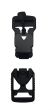 Black Fidlock V-BUCKLE 25mm + Pull Tab open