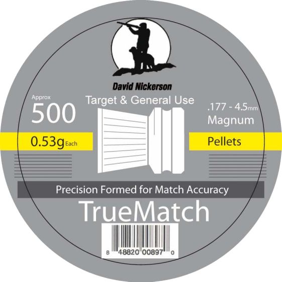 David Nickerson True Match Pellets