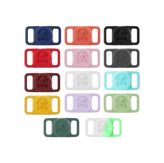 dog-collar-airtag-holder-waterproof-sillicone-anti-loss-case
