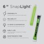 12 Hour 6” SnapLight (15cm) Green lightstick (Cyalume® Branded) details