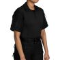 short-sleeve-defender-women's-shirt-black-facing-right
