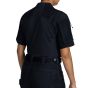 short-sleeve-defender-women's-shirt-midnight-navy-rear-view