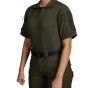 short-sleeve-defender-women's-shirt-od-green-facing-left