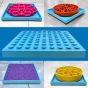 sodapup-hold-em-tray-for-dog-bowls-and-lick-mats-each-type-of-tray,-lickmat-and-bowl-shown