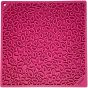 SodaPup Lick Mat - Enrichment EMAT with Flower Power Design - Pink Large