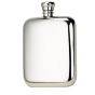 Bisley 6oz Kidney Pewter Flask in Presentation Box