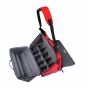 red-jump-bag-front-facing-with-an-open-compartment-showing