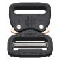 AustriAlpin ANSI 38mm/1.5" Pro Style Black Cobra Buckle - Male Adjustable Female Fixed