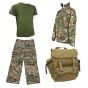 Kids Pack 7 HMTC Trousers, Jacket & Olive T-shirt + Canvas Backpack