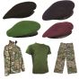 Kids Pack 9 MTP Match Trousers, Jacket & Olive T-shirt and Beret 