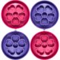 flower-ebowl-purple-and-pink-quadrants-sodapup-dog-bowl-top-view