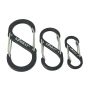 Carabiner set of 3 - Black