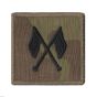 MTP Radio Operators + Regimental Signalling Instructors Crossed Flags Trade Badge