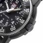 Luminox-43mm-Original-Navy-SEAL-3000-Series-Black-White-Dial-Black-Rub-Strap-Set-Close-Side-View