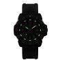 Luminox-Navyseal-Mens-Black-White-Dial-PU-Black-Strap-Glowing-View