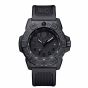 Luminox-Navy-Seal-3500-Black-Out-Black-Black-Dial-Watch-PU-Black-Strap-Front-View